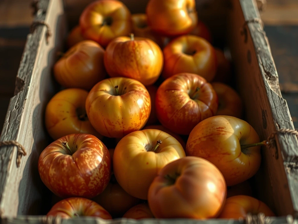 Jesienne jabłka w koszu